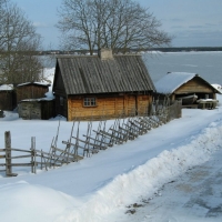 Gamla färjmansbostället. Foto: Arne Eklund